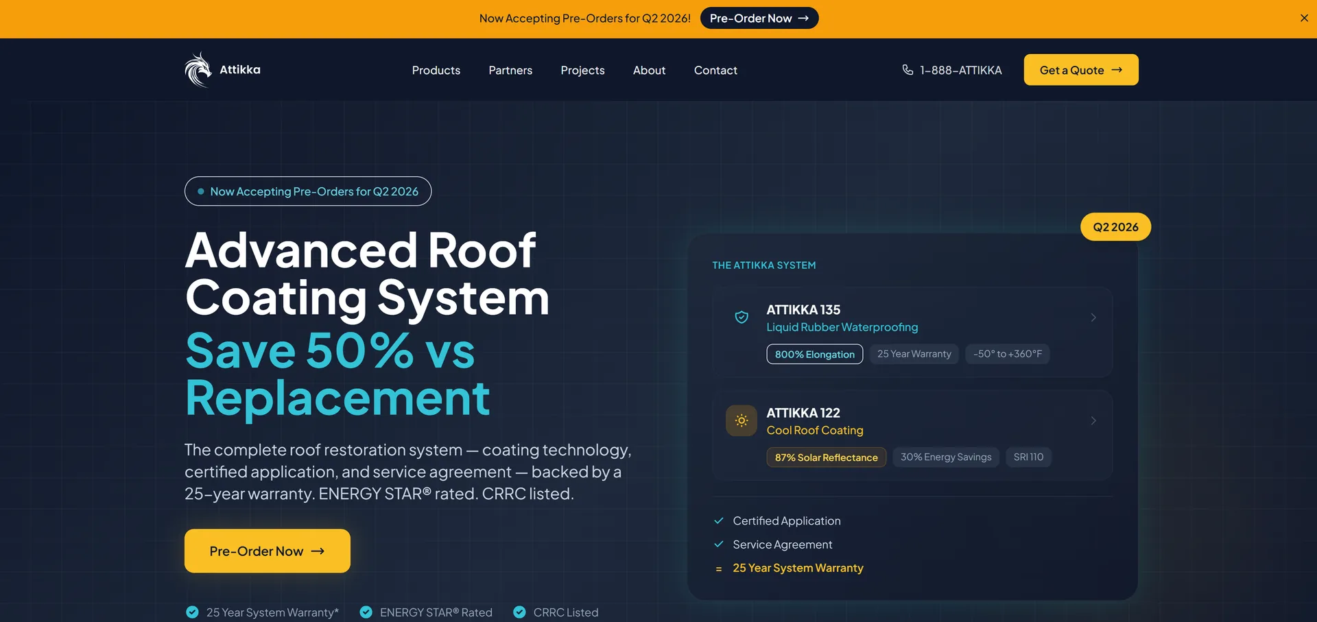 ATTIKKA Roofing case study preview